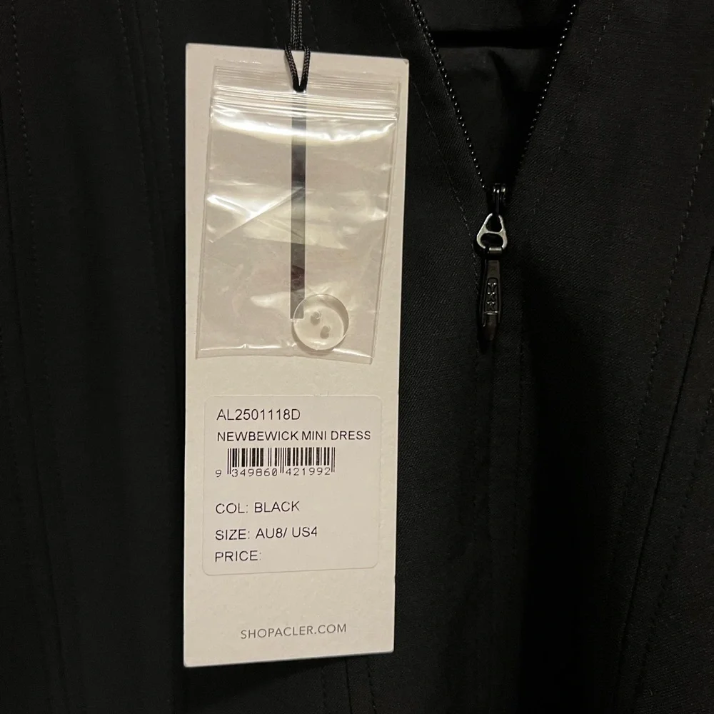 Acler Dress Newbewick Cutout Mini Sz 4 - Picture 15 of 16